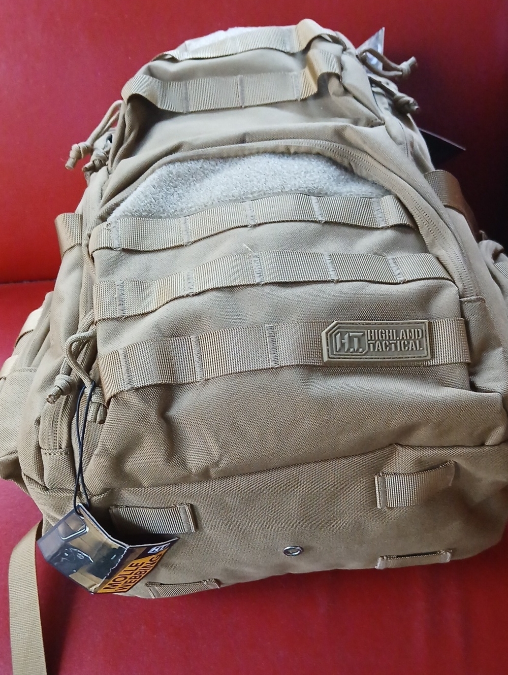 ✅️Tactical Hydration-Compatible Backpack - Coyote Brown - Picture 7 of 9